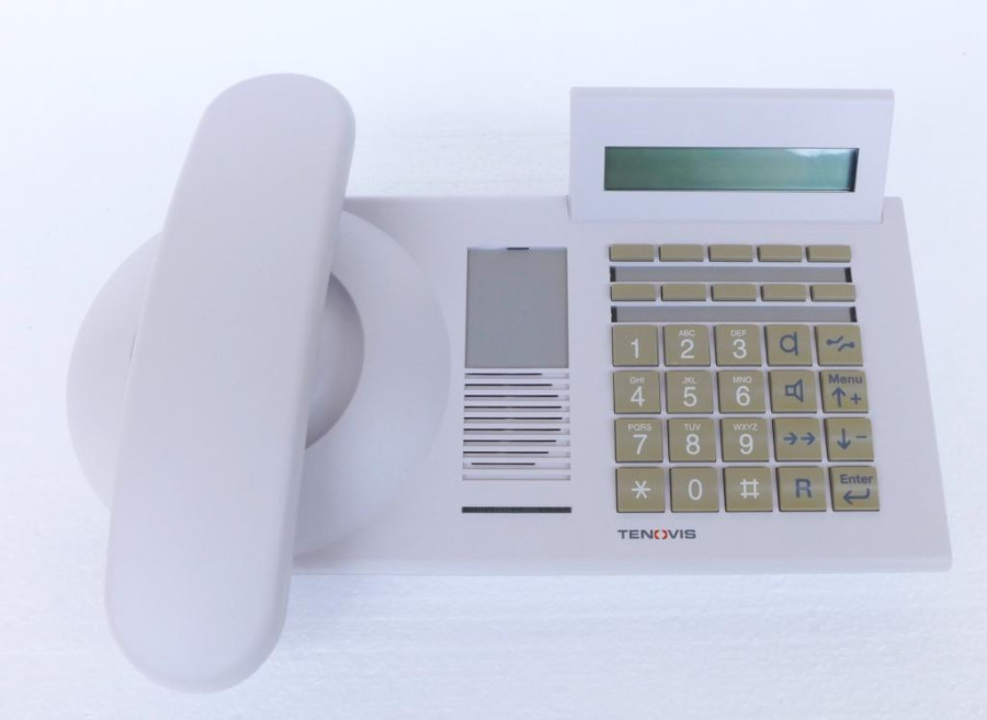 TS13.21 Telefon TENOVIS  AVAYA weiss neuwertig