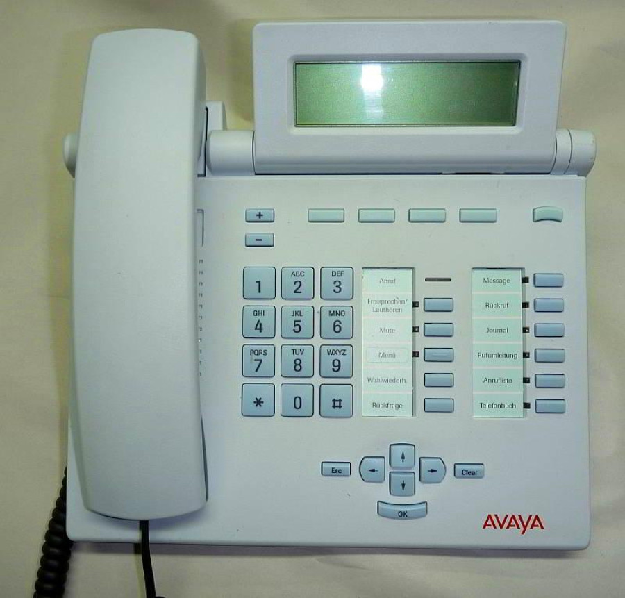 T3.24  Classic II Telefon weiss I5  Tenovis Avaya