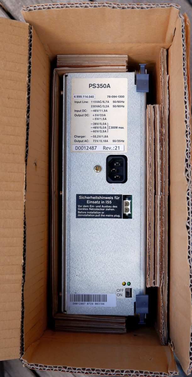 AVAYA PS350 A Rev. :21 Netzteil für I33/I55 Anlagen 4.999.114.040