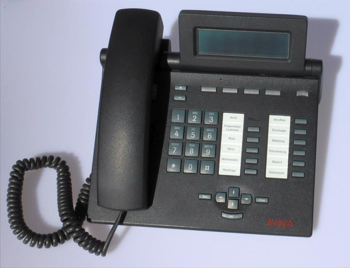 T3 IP II.3 Classic II Telefon schwarz Tenovis Avaya 4.999.103.630